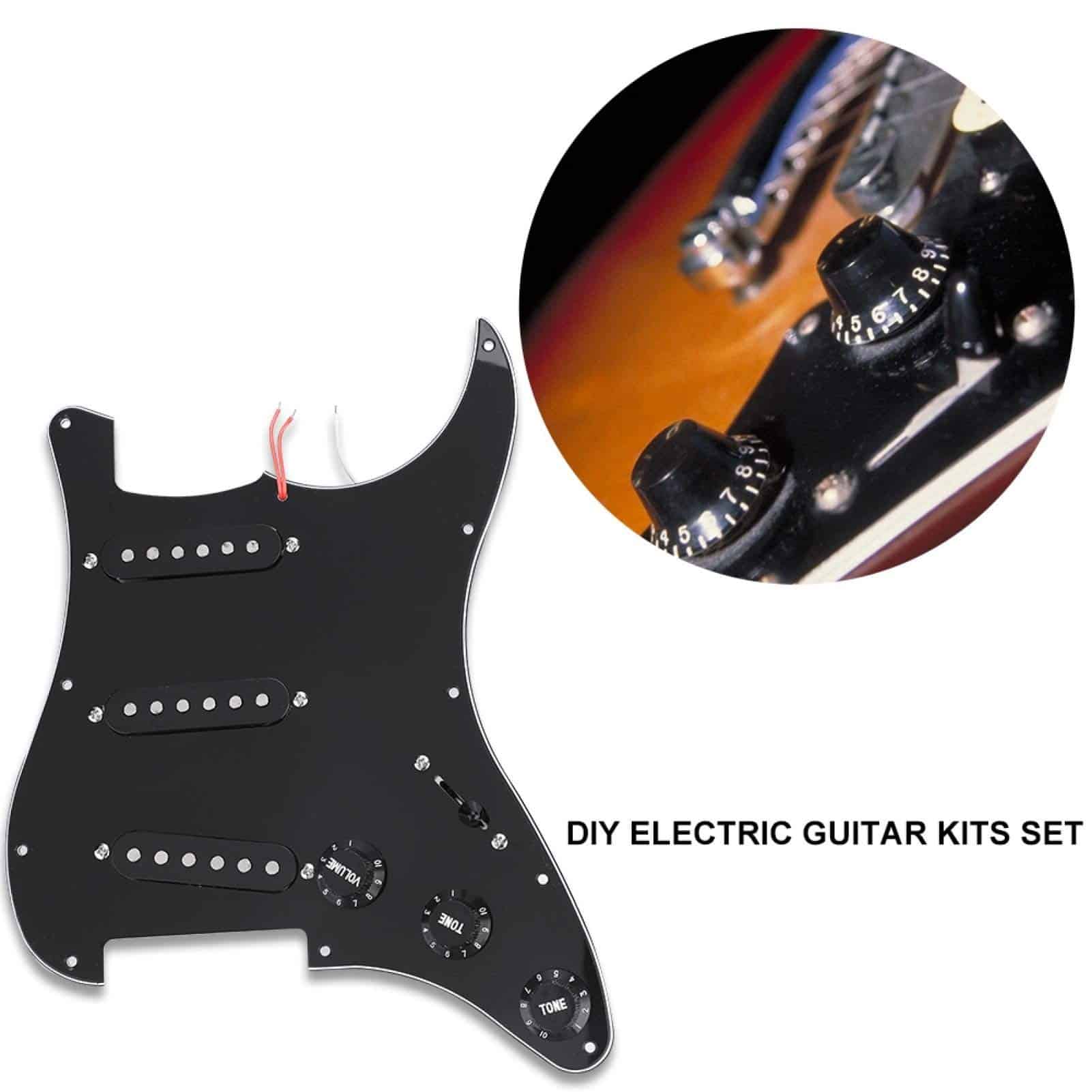 Kit de guitarra eléctrica DIY FEBT, Kits de montaje de - Imagen 4