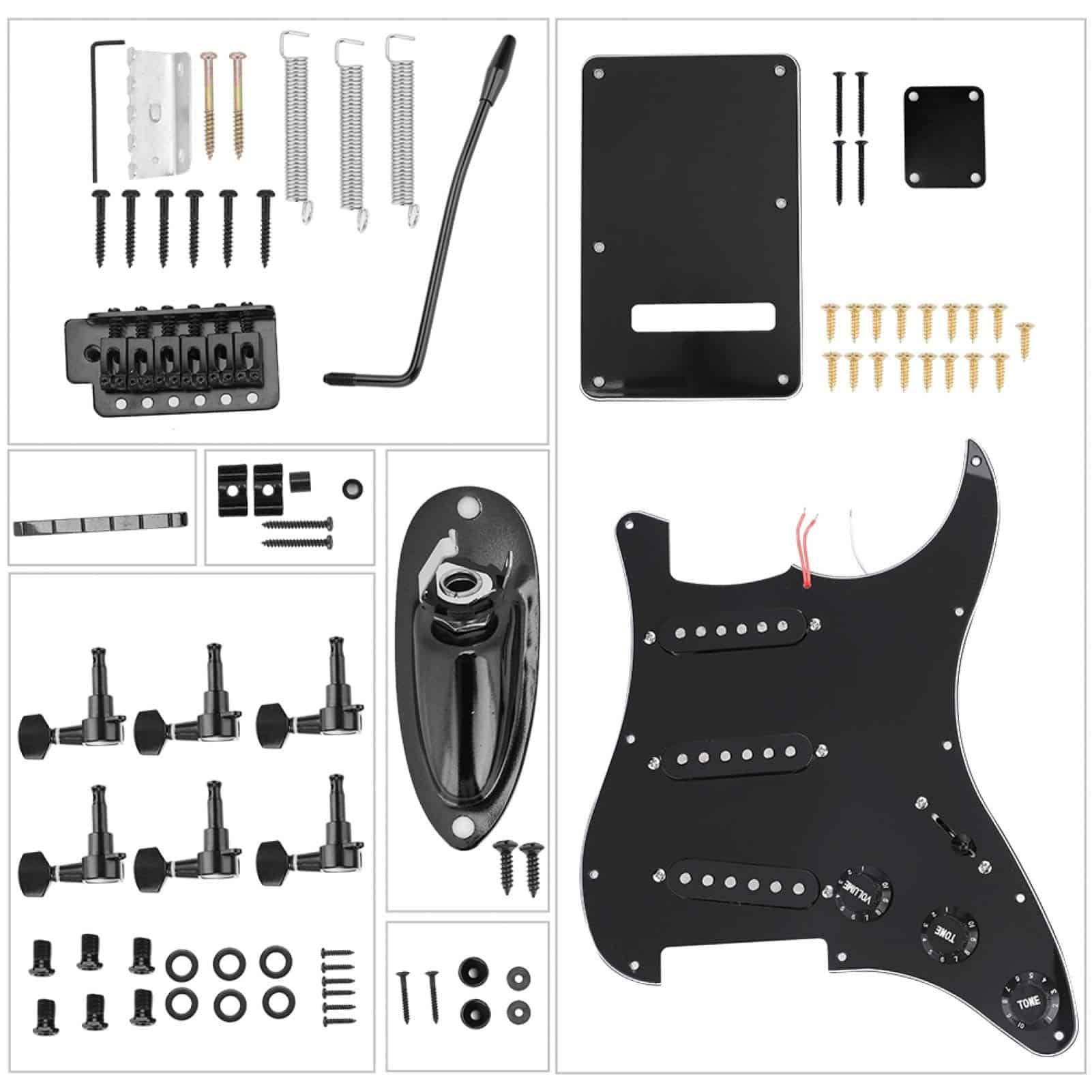 Kit de guitarra eléctrica DIY FEBT, Kits de montaje de