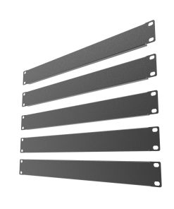 QiaoYoubang 5 Pack de Panel Blanco 1U - Panel de Relleno de