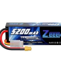 Batería Lipo Zeee 3S 5200mAh 11.1V 80C con -ras Hobby