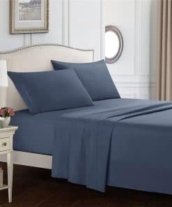 Juego de sábanas imysea de 4 piezas extra suave de lujo de