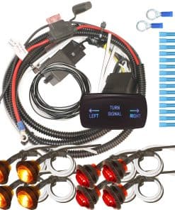 Kit de señal de giro ATV UTV MCSADVENTURES Universal Rocker