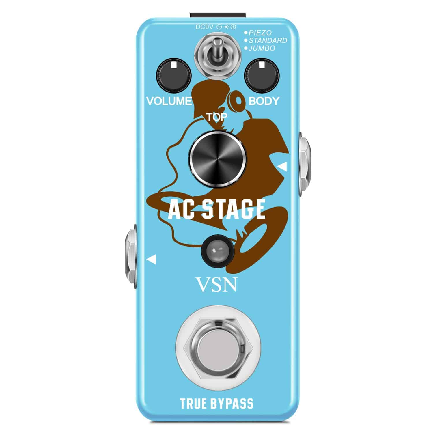 Pedal simulador de guitarra acústica VSN, Pedal de efectos