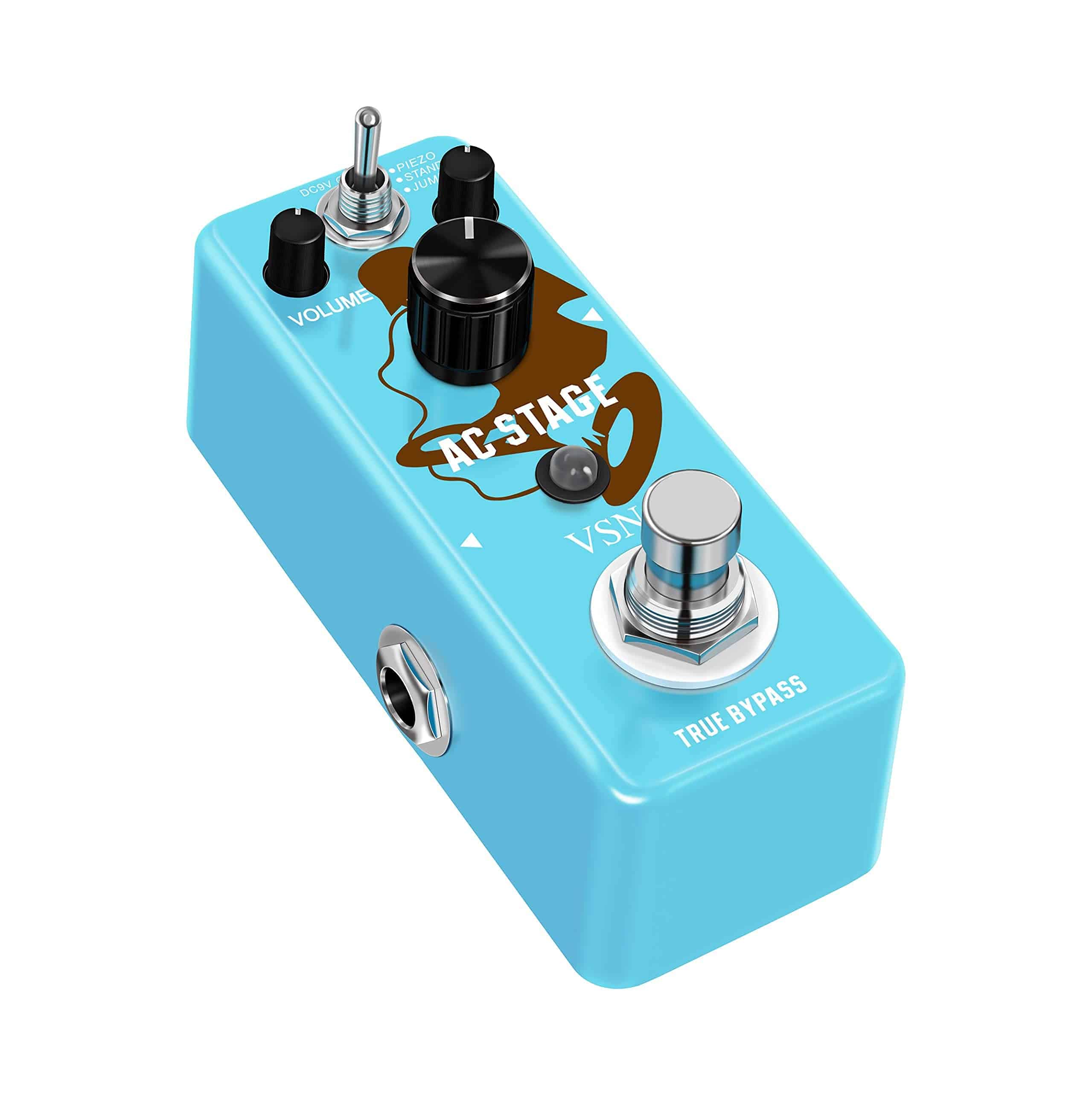 Pedal simulador de guitarra acústica VSN, Pedal de efectos - Imagen 10