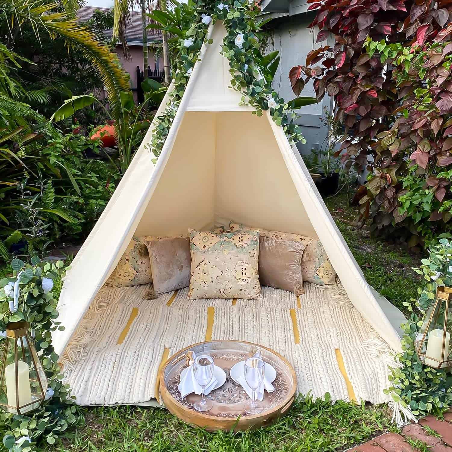 Tipi para Niños, Tipi Gigante, Alto y Espacioso, Tipi de