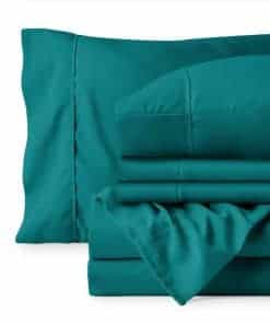 Juego de sábanas de lujo para hotel Bare Home King, súper