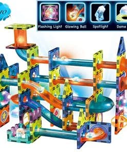 Pista de Carreras de Canicas de Mármol Azulejos Magnéticos