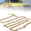 Cadena de remolque 5/16 x 8 FT Grado 70 15 J Hook y T Hook