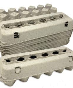 Caja de Huevos de Pulpa de Papel Ventilada de Cackle