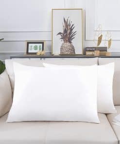 Funda de Almohada de Seda Sutuo Home 2 Pack -Blanco