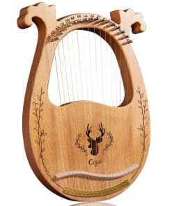 Arpa Lira TienClef de 16 Cuerdas de Metal Estilo Grecia