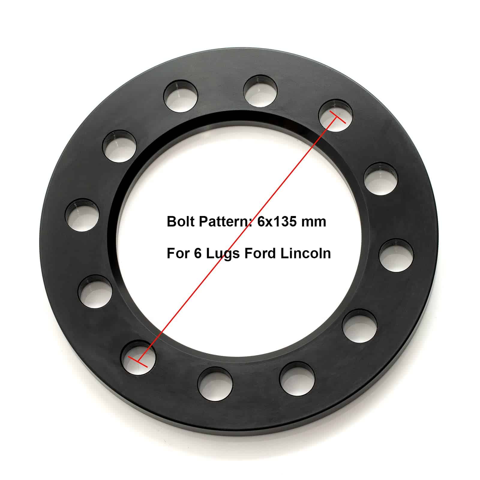 VLAOSCHI Espaciadores de Rueda Universal Forjados 6x5.5 - Imagen 6