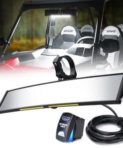 Espejo central trasero para UTV Xprite de 13" con luces