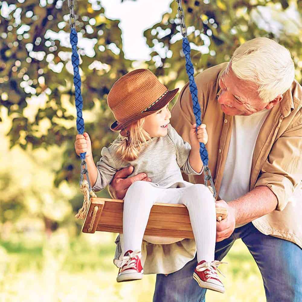 ZGCY 2 Cadenas de Acero Inoxidable (84") para Columpios, - Imagen 5