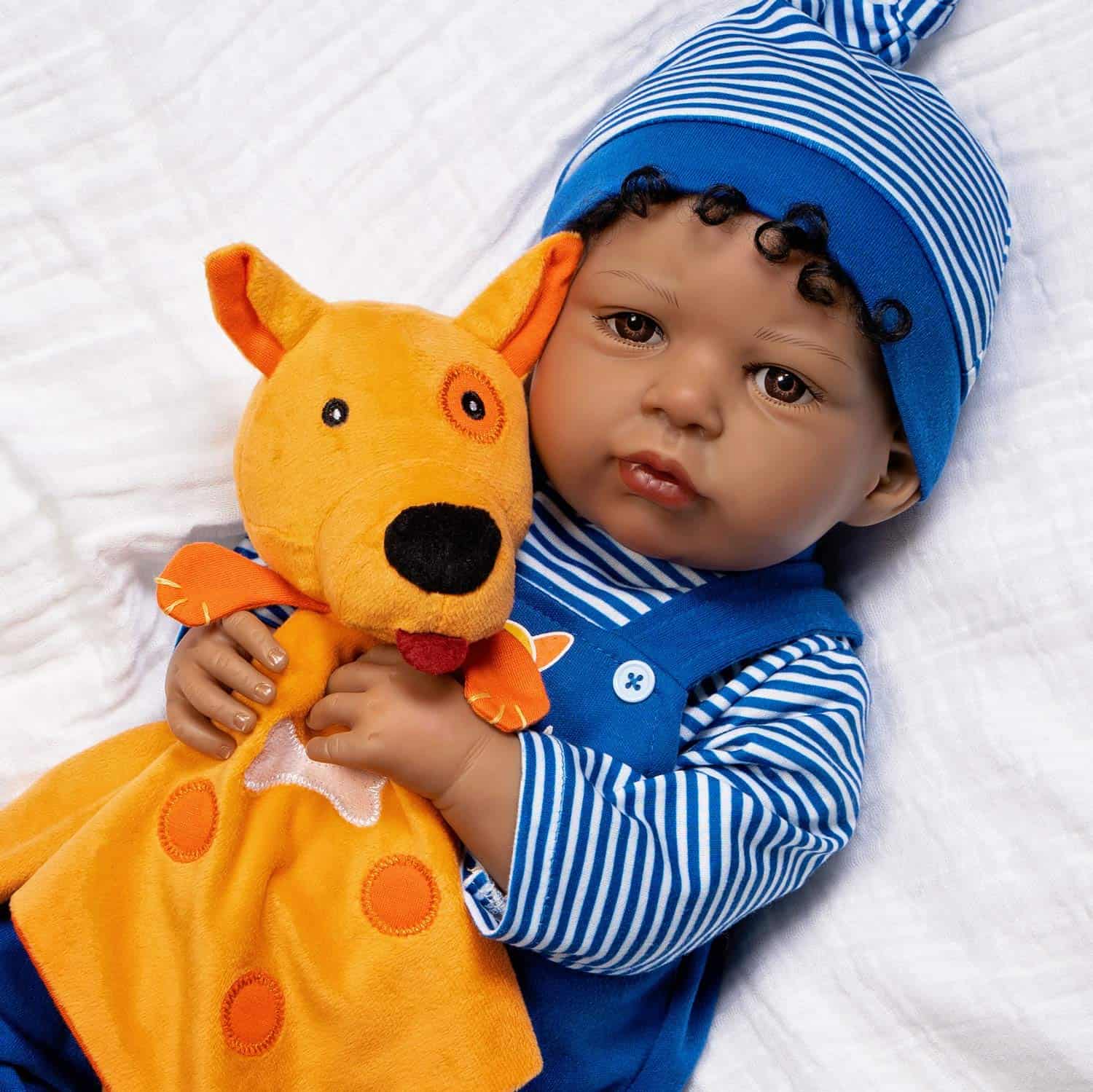 Muñeco Realista de Recién Nacido Negro Paradise Galleries -