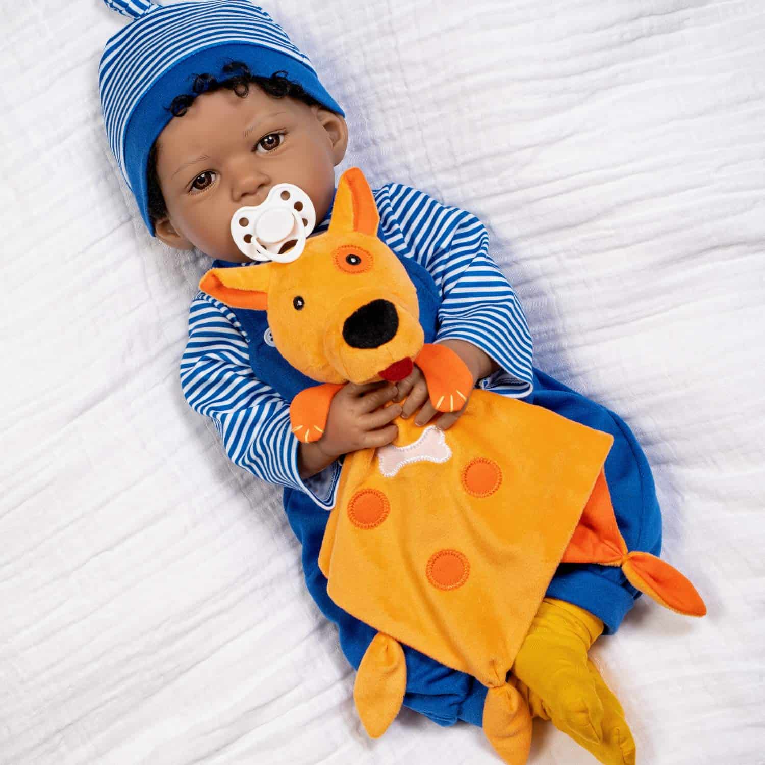 Muñeco Realista de Recién Nacido Negro Paradise Galleries - - Imagen 6