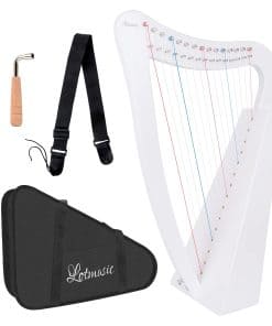 Arpa Lira, 15 cuerdas 22 pulgadas Instrumento Musical de