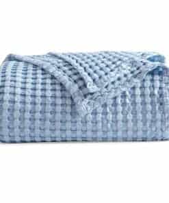 Manta de algodón con diseño de gofre Bedsure para cama King