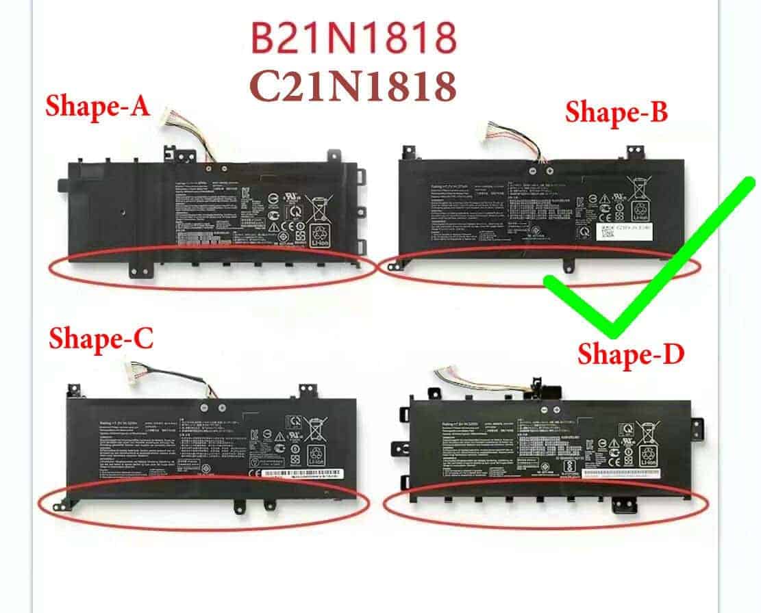Batería CQCQ B21N1818 C21N1818 C21N1818-2 0B200-03280500 - Imagen 4