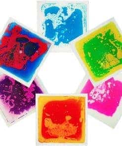 Edusense Azulejos Líquidos Sensoriales para Niños con