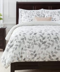 Juego de Funda Nórdica con Hojas en Capas de Chanasya -