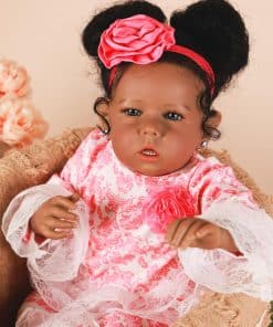 Muñeca Reborn Niña Negra, Africana Americana de 20