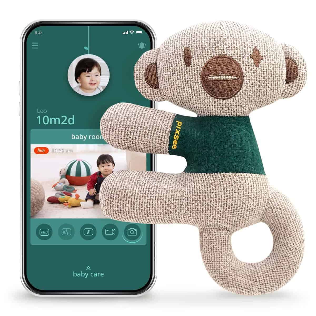 Muñeco de Peluche Pixsee con Listas de Reproducción de