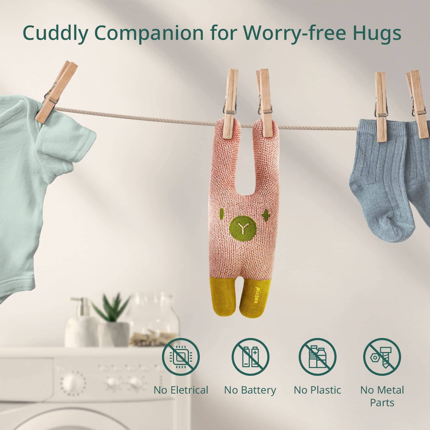 Pixsee, Peluche de Juguete Infantil con Listas de - Imagen 6