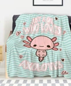 Manta de Franela Avalokitesvara Just A Girl Who Loves