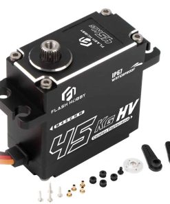 Servomotor coreless 45Kg impermeable completo FLASH HOBBY