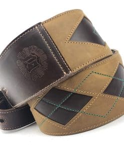 Correa de guitarra de cuero de grano completo "Everett" de