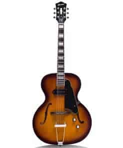 Guitarra eléctrica jazz GROTE con cuerpo hueco Hardware