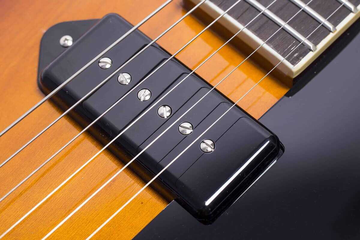 Guitarra eléctrica jazz GROTE con cuerpo hueco Hardware - Imagen 7