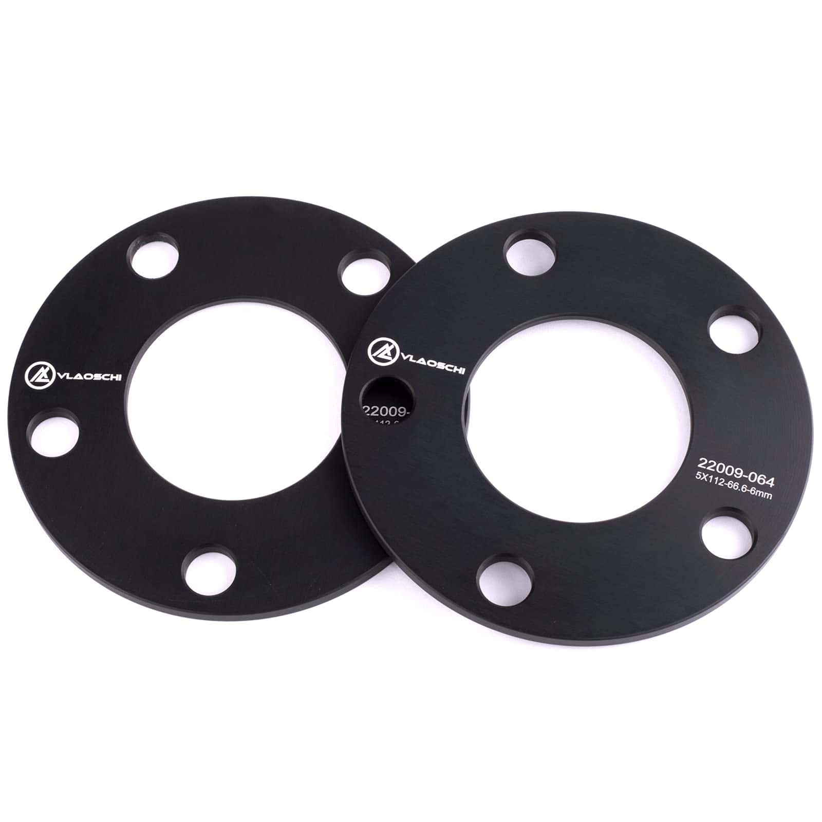 Espaciadores de rueda concentricos VLAOSCHI negros 5x100 - Imagen 7