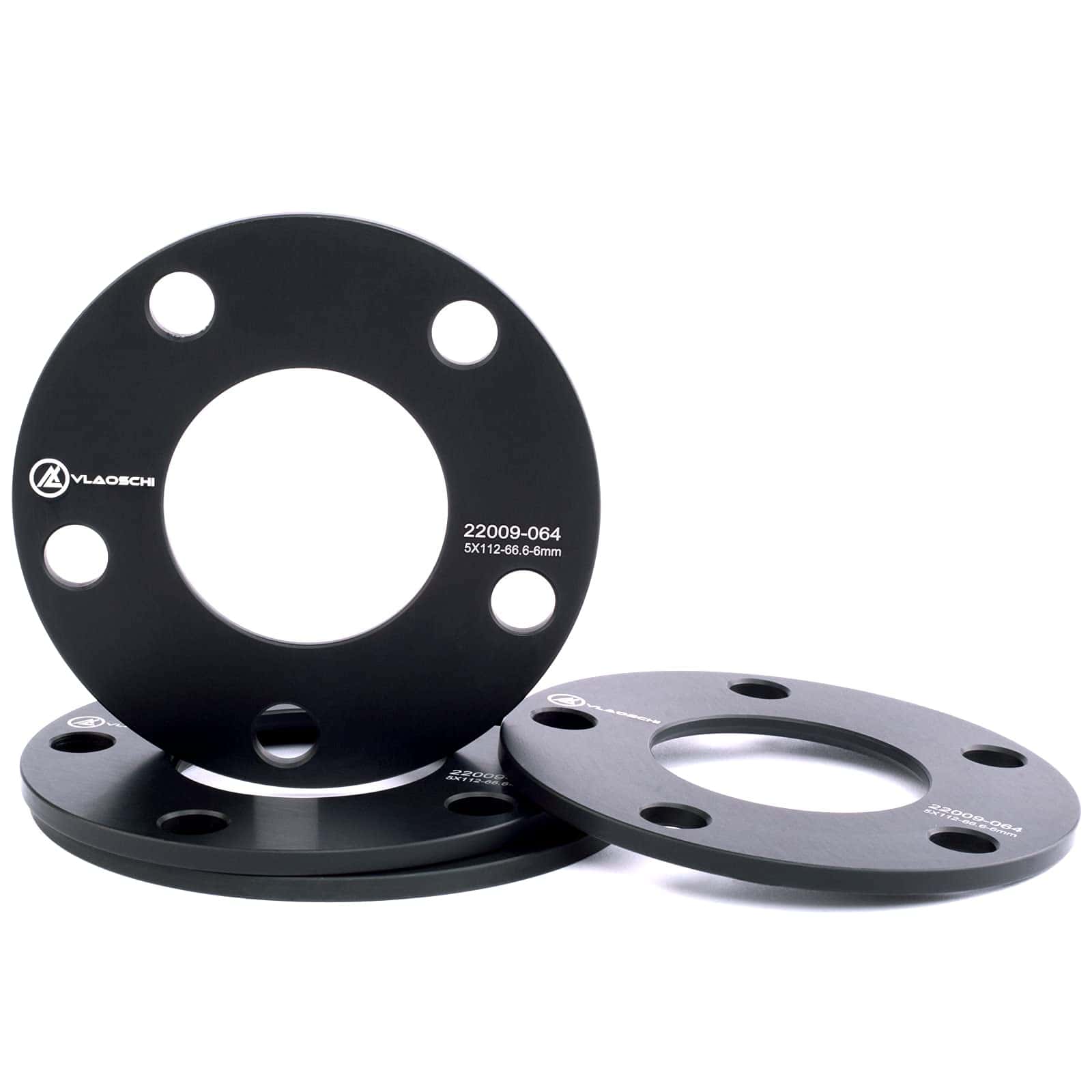 Espaciadores de rueda concentricos VLAOSCHI negros 5x100