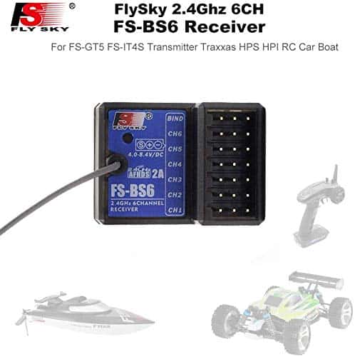 Receptor Flysky FS-BS6 2.4Ghz 6CH para Flysky FS-GT5 - Imagen 3