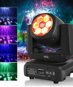 Luz de Cabeza Móvil 120W LED Beam Moving Spotlight con 8