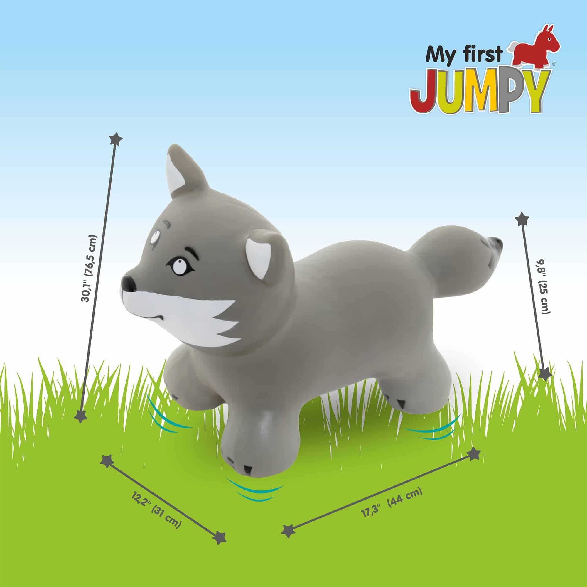 Juguete para niños de GERARDO - Animal saltarín para niños - Imagen 4