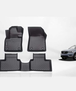 Tapetes de piso personalizados KELCSEECS para Volvo XC40