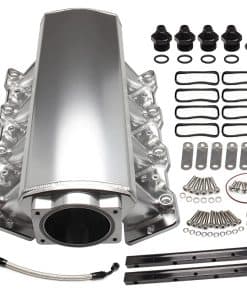 Colector de admisión Top10 Racing con riel de combustible