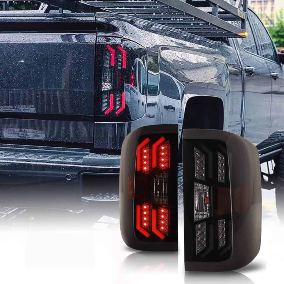 Conjunto de Luces Traseras WOLFSTORM Compatible con Chevy