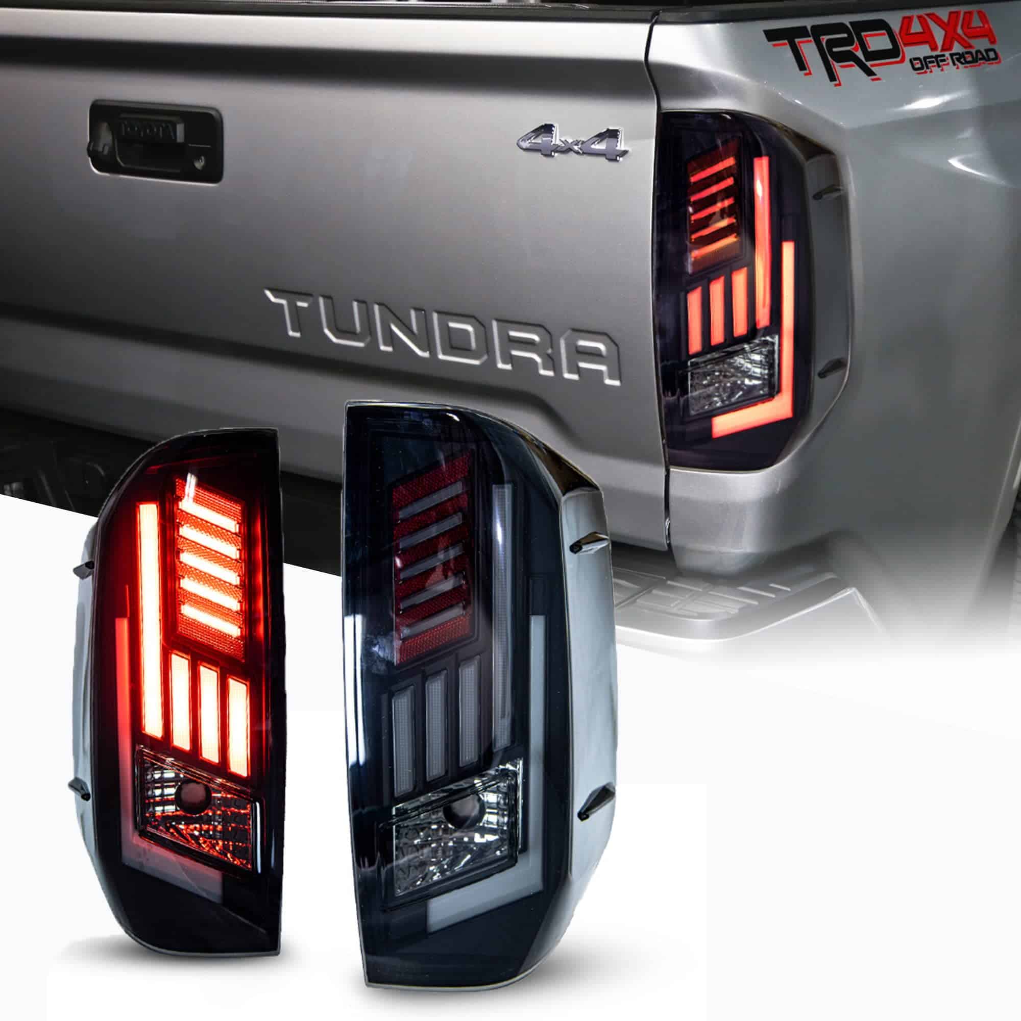 Luces traseras LED WOLFSTORM para Toyota Tundra 2014-2021,