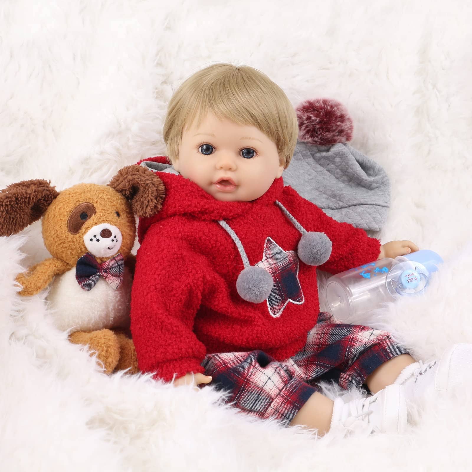 Muñeca de bebé renacida de 22 pulgadas niña, Extremidades - Imagen 3