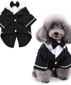 Traje de Esmoquin para Perro HACRAHO, 1 paquete de Esmoquin