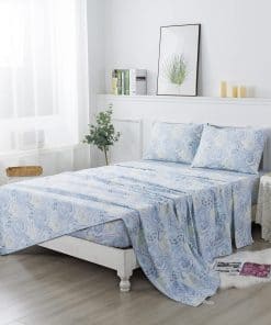 Juego de Sábanas de Lujo Vintage Barroco Softta de 4 Piezas