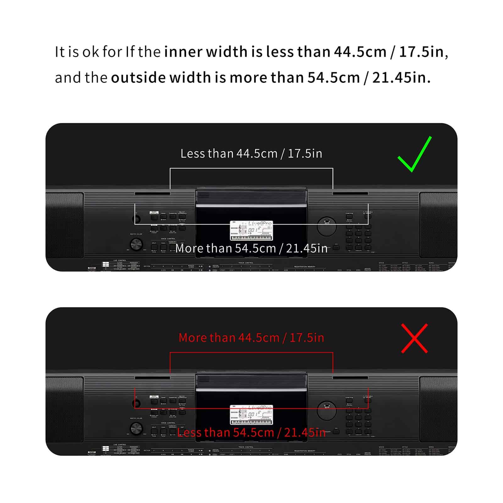 Atril de partituras compatible con teclado electrónico - Imagen 8