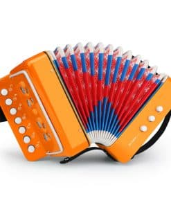 Acordeón de Botón 10 Teclas Sintonizador de Acordeón