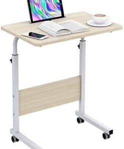 Mesa lateral móvil de 23.6 pulgadas con ranura para tableta