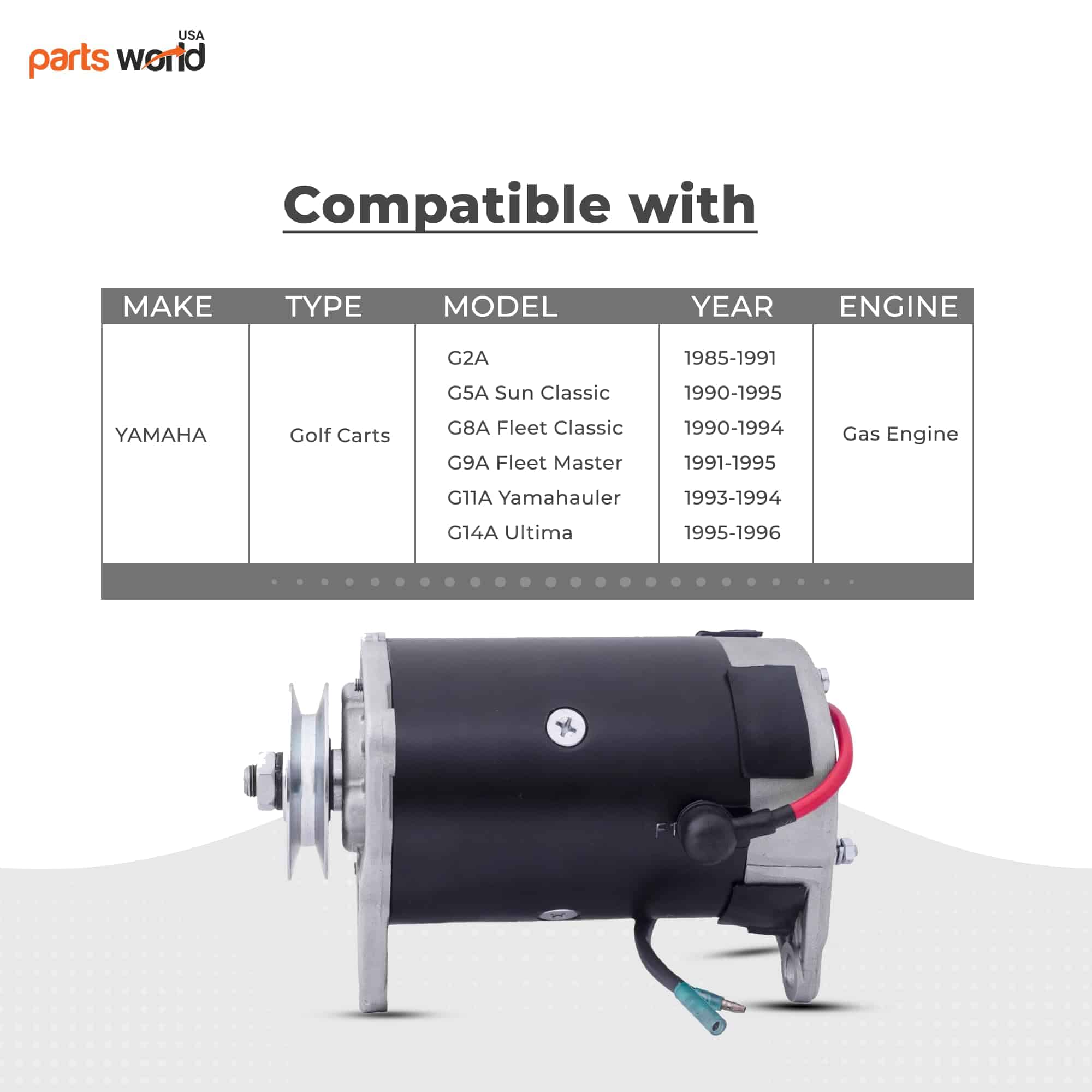 Nuevo Generador de Arranque para Carritos de Golf Yamaha - Imagen 5