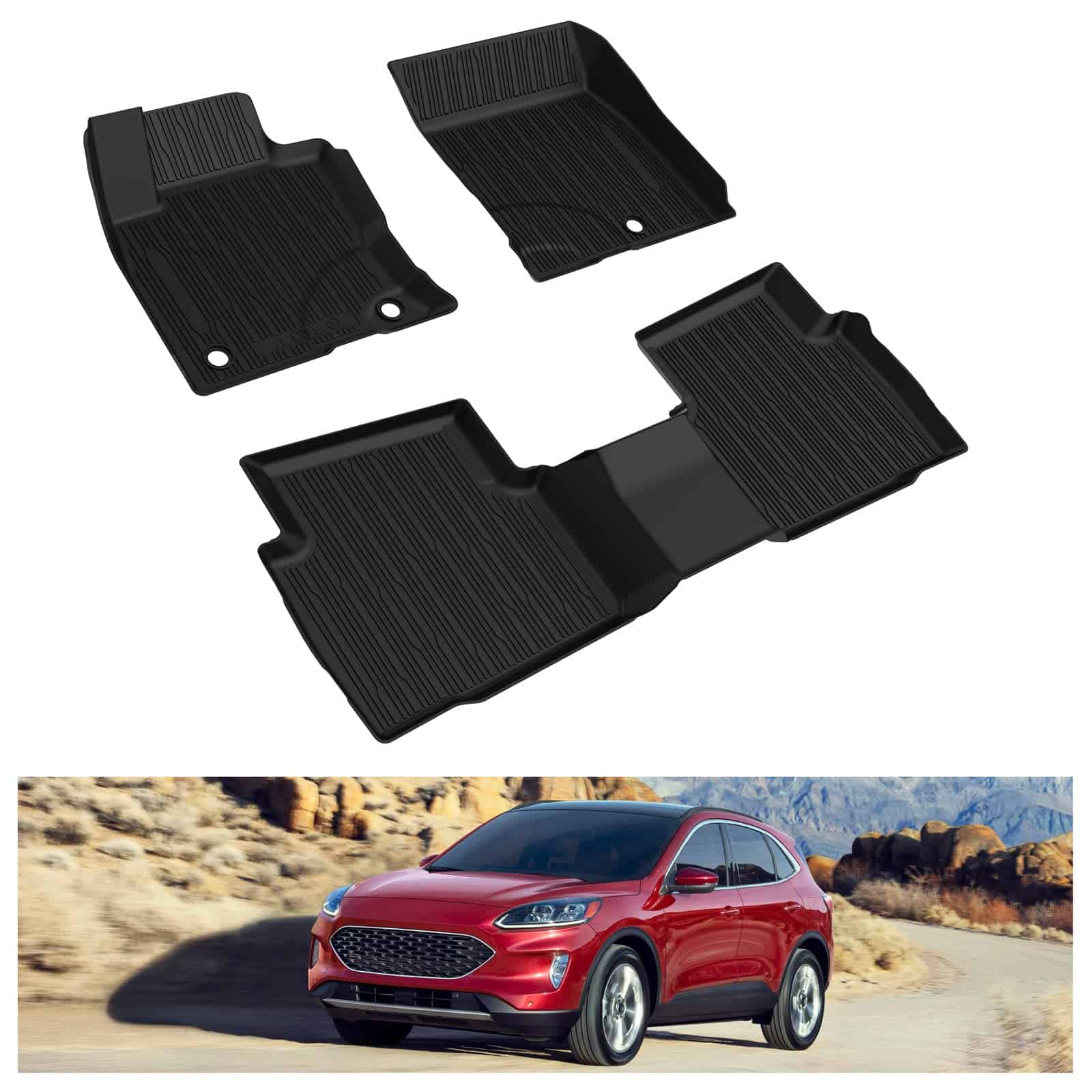 Tapetes para Piso KIWI MASTER Compatible con 2020-2024 Ford